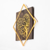 Panou decorativ Wallity Tree v3 Gold imaginea #5 — magazin online Desire.md