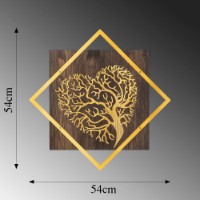 Panou decorativ Wallity Tree v3 Gold imaginea #6 — magazin online Desire.md