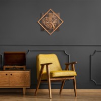 Panou decorativ Wallity Tree v3 Copper imaginea #2 — magazin online Desire.md