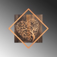 Panou decorativ Wallity Tree v3 Copper imaginea #4 — magazin online Desire.md
