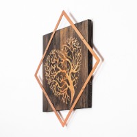 Panou decorativ Wallity Tree v3 Copper imaginea #5 — magazin online Desire.md