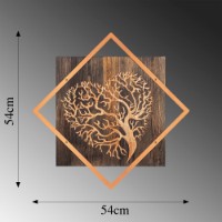 Panou decorativ Wallity Tree v3 Copper imaginea #6 — magazin online Desire.md