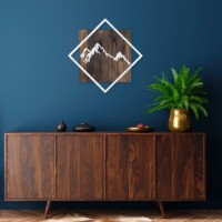 Panou decorativ Wallity Mountain Silver