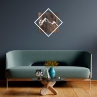 Panou decorativ Wallity Mountain Silver imaginea #2 — magazin online Desire.md