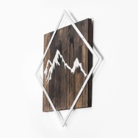 Panou decorativ Wallity Mountain Silver imaginea #5 — magazin online Desire.md