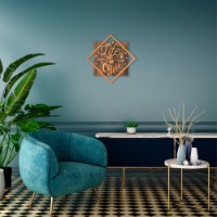 Panou decorativ Wallity Life Begins After Coffee Copper imaginea #3 — magazin online Desire.md