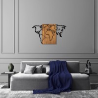 Panou decorativ Wallity Wold Map 316 imaginea #3 — magazin online Desire.md
