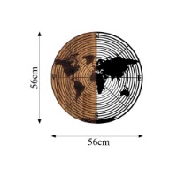 Panou decorativ Wallity World Map 321 imaginea #7 — magazin online Desire.md