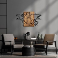 Panou decorativ Wallity World Map 324 imaginea #2 — magazin online Desire.md