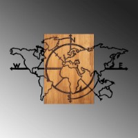 Panou decorativ Wallity World Map 324 imaginea #5 — magazin online Desire.md