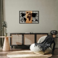 Panou decorativ Wallity World Map 325 imaginea #2 — magazin online Desire.md