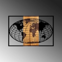Panou decorativ Wallity World Map 326 imaginea #5 — magazin online Desire.md