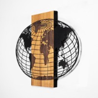 Panou decorativ Wallity Wold Map 332 imaginea #6 — magazin online Desire.md