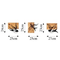 Panou decorativ Wallity Free Birds 333 imaginea #7 — magazin online Desire.md