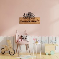 Panou decorativ Wallity Flower Green From A Book imaginea #2 — magazin online Desire.md