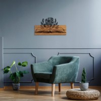 Panou decorativ Wallity Flower Green From A Book imaginea #3 — magazin online Desire.md