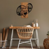 Panou decorativ Wallity Peace At Home Peace in The World 1