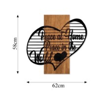 Panou decorativ Wallity Peace At Home Peace in The World 1 imaginea #6 — magazin online Desire.md