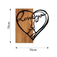 Panou decorativ Wallity i Love You imaginea #6 — magazin online Desire.md