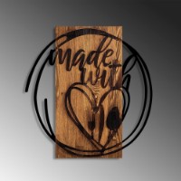 Panou decorativ Wallity Made With Love imaginea #4 — magazin online Desire.md