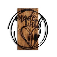 Panou decorativ Wallity Made With Love imaginea #5 — magazin online Desire.md