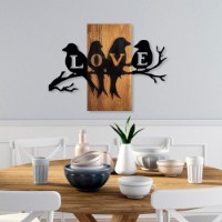 Panou decorativ Wallity Love Birds imaginea #2 — magazin online Desire.md