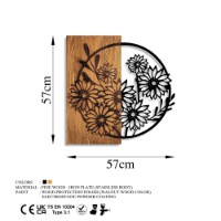 Panou decorativ Wallity Flowers 1 imaginea #6 — magazin online Desire.md