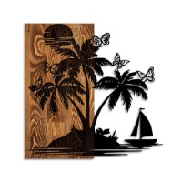 Panou decorativ Wallity Holiday İsland imaginea #5 — magazin online Desire.md
