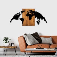 Panou decorativ Wallity World Map 20 imaginea #3 — magazin online Desire.md