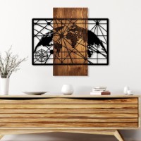 Panou decorativ Wallity World Map 5-M