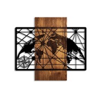 Panou decorativ Wallity World Map 5-M imaginea #5 — magazin online Desire.md