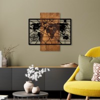 Panou decorativ Wallity World Map 6-M imaginea #3 — magazin online Desire.md