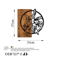 Panou decorativ Wallity Flowers imaginea #6 — magazin online Desire.md
