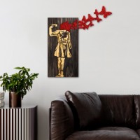 Panou decorativ Wallity Banksy 16-1 imaginea #2 — magazin online Desire.md