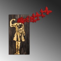 Panou decorativ Wallity Banksy 16-1 imaginea #4 — magazin online Desire.md