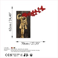 Panou decorativ Wallity Banksy 16-1 imaginea #8 — magazin online Desire.md