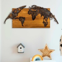 Panou decorativ Wallity World Map-1