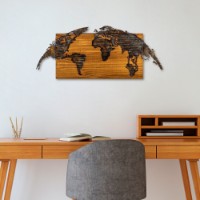 Panou decorativ Wallity World Map-1 imaginea #3 — magazin online Desire.md