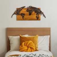 Panou decorativ Wallity World Map-1 imaginea #4 — magazin online Desire.md