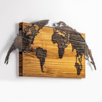 Panou decorativ Wallity World Map-1 imaginea #7 — magazin online Desire.md