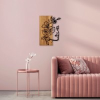Panou decorativ Wallity Woman Floral Face 372 imaginea #2 — magazin online Desire.md