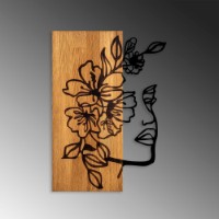 Panou decorativ Wallity Woman Floral Face 372 imaginea #4 — magazin online Desire.md