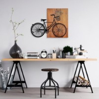 Panou decorativ Wallity Historical Floral Bike L 376