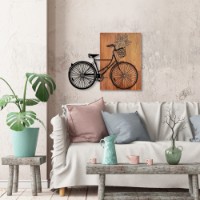 Panou decorativ Wallity Historical Floral Bike L 376 imaginea #3 — magazin online Desire.md