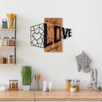 Декоративное панно Wallity Live Love Laugh 380