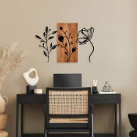 Panou decorativ Wallity Triple Flowers 383