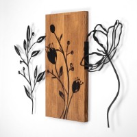Panou decorativ Wallity Triple Flowers 383 imaginea #5 — magazin online Desire.md