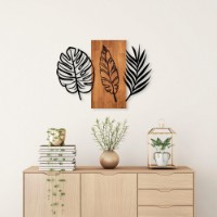 Panou decorativ Wallity Triple Leaves 384
