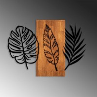 Panou decorativ Wallity Triple Leaves 384 imaginea #4 — magazin online Desire.md