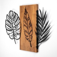 Panou decorativ Wallity Triple Leaves 384 imaginea #5 — magazin online Desire.md